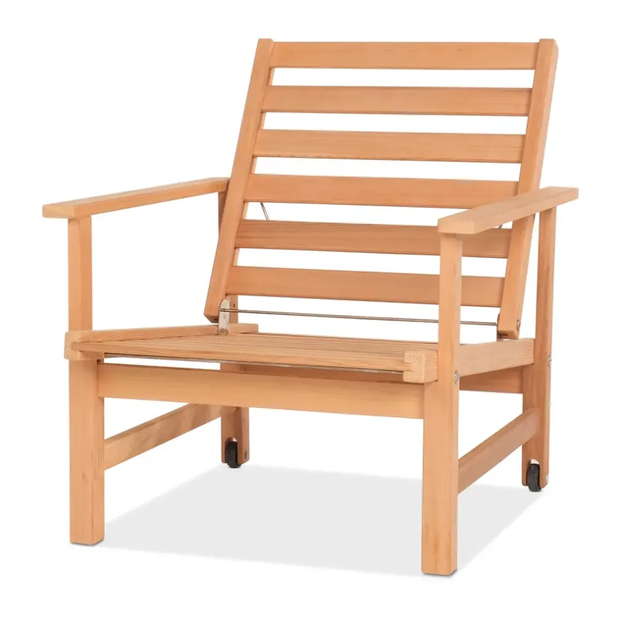 Loungemöbler·Loungefåtöljer & Utefåtöljer|Loungefåtöljer & Utefåtöljer-Fri Form 05 fåtölj, Redwood