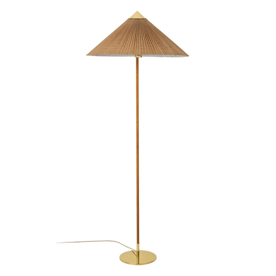 9602 golvlampa, Bambu-mässing^GUBI Outlet