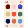 Posters|Barnrumsinredning-Paper Collective 9 Moods poster, 70x100 cm