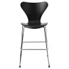 3177 Sjuan Junior stol krom, Ash black^Fritz Hansen Outlet