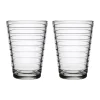 Dricksglas-Iittala Aino Aalto dricksglas 33 cl 2-pack, klar