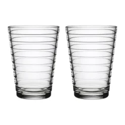 Dricksglas-Iittala Aino Aalto dricksglas 33 cl 2-pack, klar