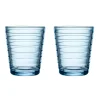 Dricksglas-Iittala Aino Aalto dricksglas 22 cl 2-pack, Aqua