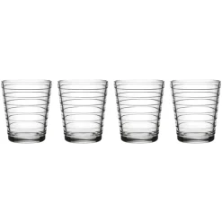 Dricksglas-Iittala Aino Aalto dricksglas 4-pack 22 cl, Klar