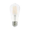 Filament LED Edison ljuskälla, Klar-dimbar-4-filament e27-5w^Airam Sale