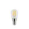 Filament LED päronlampa ljuskälla, klar, med minne, t26 e14, 3w^Airam Clearance