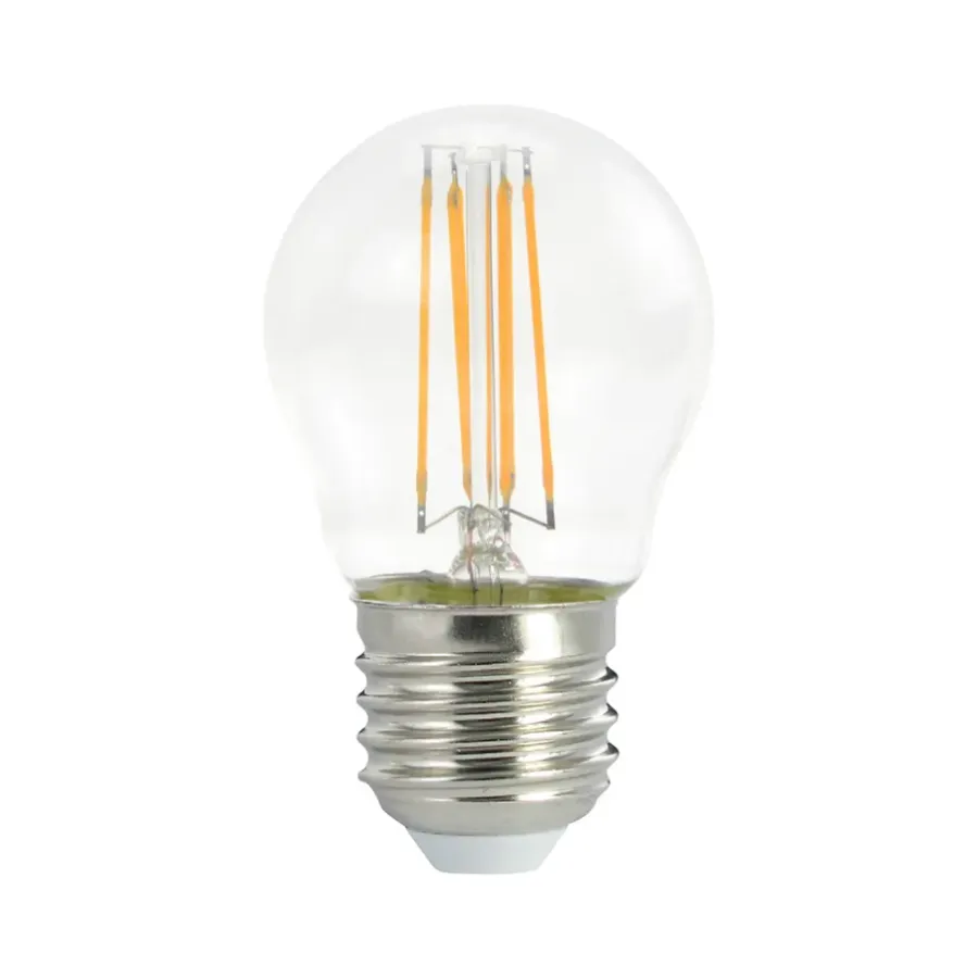 Övriga Lamptillbehör|Ljuskällor-Airam Filament LED-klotlampa ljuskälla E27, klar, dimbar 2700K 470 lm 4W