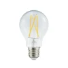 Övriga Lamptillbehör|Ljuskällor-Airam Filament LED-normal ljuskälla, Klar-4 filament-dimbar e27-8w