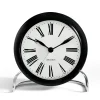 Bordsklockor-Arne Jacobsen Clocks AJ Roman bordsklocka, svart