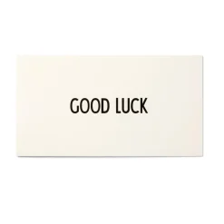 Kalender & Anteckningsblock-Design Letters AJ Vintage ABC kort, Good Luck