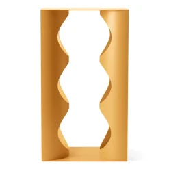 Vinställ-Georg Jensen Alfredo vinställ 3 flaskor 33,6x12 cm, Saffron yellow