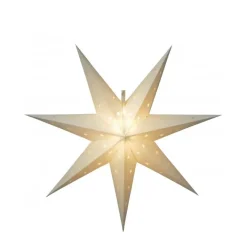 Alice adventsstjärna utomhus Ø60 cm, Vit^Star Trading New
