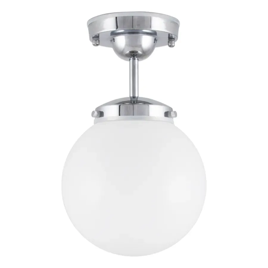 Alley plafond IP44, Krom^Globen Lighting