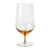 Ölglas-Broste Copenhagen Amber ölglas 50 cl, Caramel