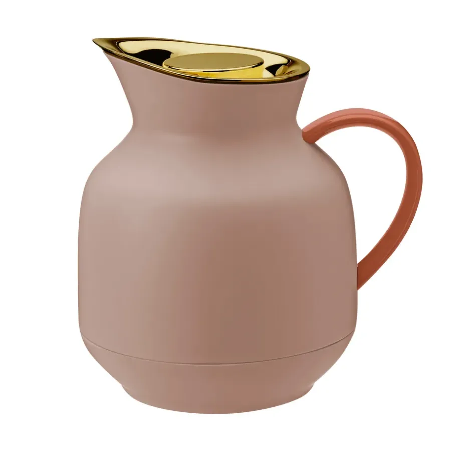 Termosar-Stelton Amphora termoskanna te 1 L, Soft peach