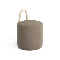 Sittpuffar-Swedese Amstelle puff liten ek naturlack, Main Line Flax 23