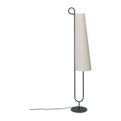 Ancora golvlampa, Black-Natural^Ferm Living Discount