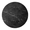 Androgyne bordsskiva till sidobord Ø65 cm, Nero Marquina^Audo Copenhagen Hot