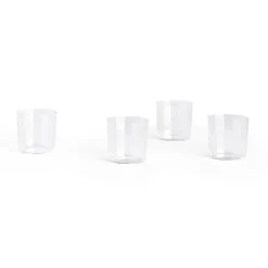 Dricksglas-HAY Angle dricksglas 4-pack, Wide 7,5 cm