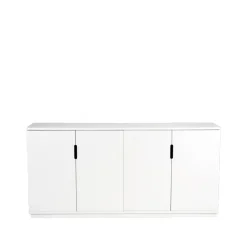 Aoko sideboard 77x160 cm, vit lack^Mavis Hot