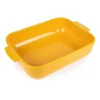 Ugnsformar-Peugeot Appolia keramikform 40x27 cm, Saffron yellow