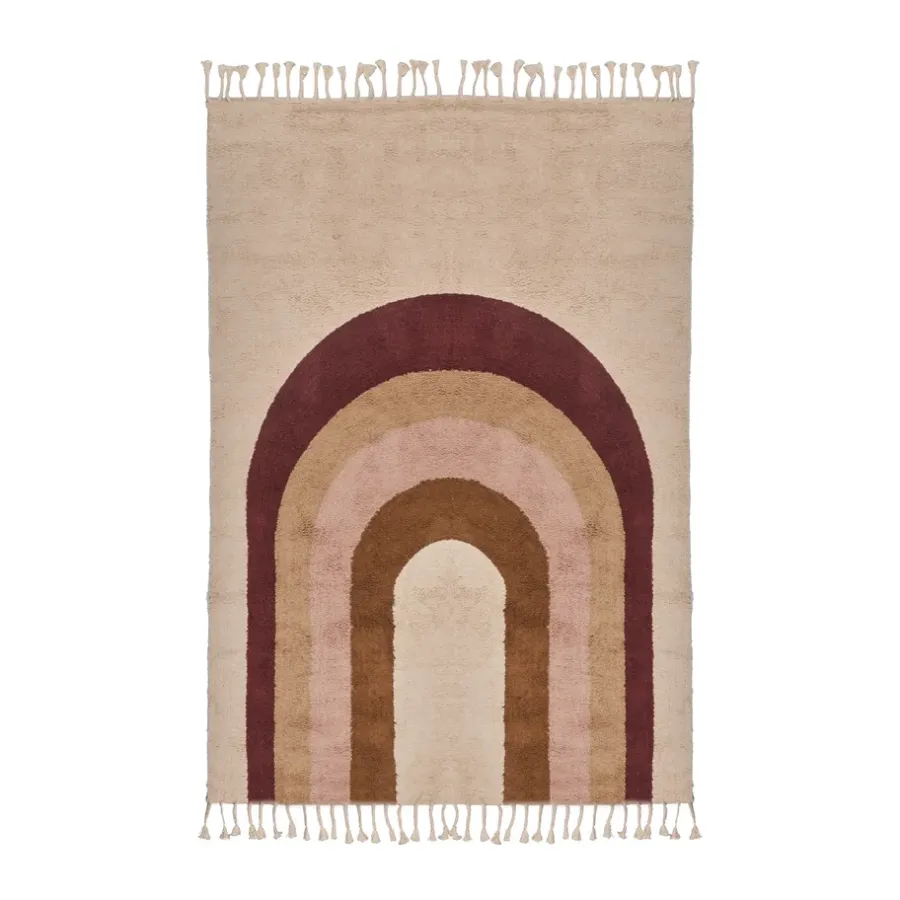 Bomulls- & Trasmattor-Scandi Living Arc of Colors matta 170x240 cm, Rose