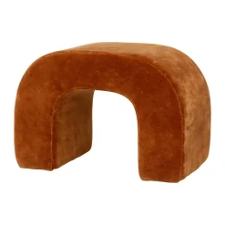 Sittpuffar-URBAN NATURE CULTURE Arch puff 30x50 cm, Adobe