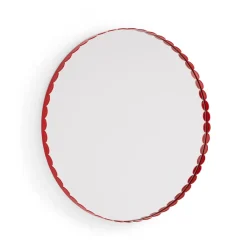 Arcs Mirror spegel Ø60 cm, Red^HAY Online