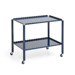 Arcs Trolley Low serveringsvagn, Steel blue^HAY New