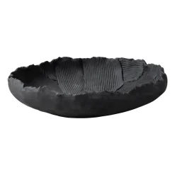 Dekorationsskålar-Mette Ditmer Art piece patch skål Ø35 cm, Black