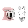 Köksassistenter & Köksmaskiner-KitchenAid Artisan 5KSM175 köksmaskin med extra tillbehör 4,8 L, Dried rose