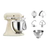 Artisan 5KSM175 köksmaskin med extra tillbehör 4,8 L, Almond cream^KitchenAid Hot