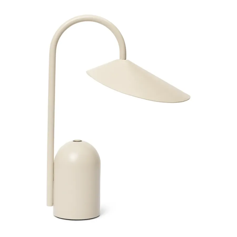 Barnlampor|Fönsterlampor-Ferm Living Arum portabel lampa, Cashmere