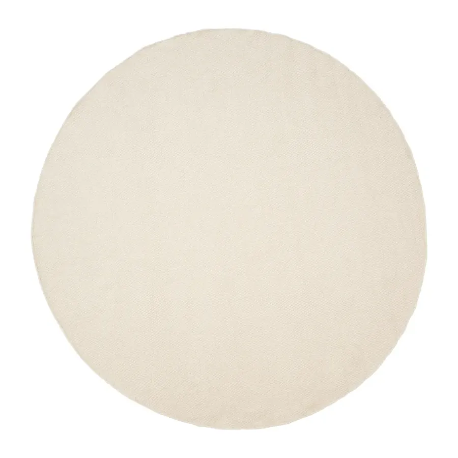 Runda Mattor-Linie Design Asko matta rund, White, Ø240 cm