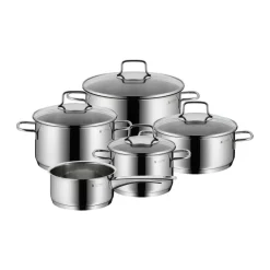 Grytset & Kastrullset|Kastruller-WMF Astoria grytset 5 delar, Rostfritt stål