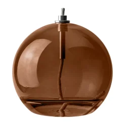 Fotogen- & Oljelampor-Mette Ditmer Aura oljelampa medium, Brown
