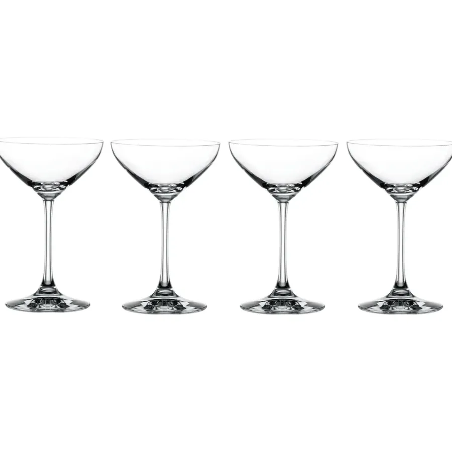 Champagneglas-Spiegelau Authentis Dessert-Champagneskål, 4-pack, klar