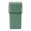 Avfallshink Sort & Go 16L, Fir Green^Brabantia Best