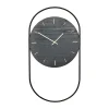 A-Wall väggklocka 41x76 cm, Black-brass^Andersen Furniture New