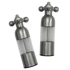 Axia salt- och pepparkvarn set, Borstat stål^Vargen & Thor Discount