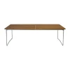B31 matbord, 230x92 cm, Obehandlad teak- varmförzinkad stativ^Grythyttan Stålmöbler Discount