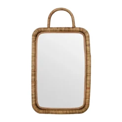 Baki spegel med ram 24x36 cm, Natur^Meraki Clearance
