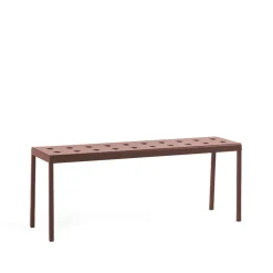 Trädgårdssoffor & Trädgårdsbänkar-HAY Balcony bänk, iron red, 119,5 cm
