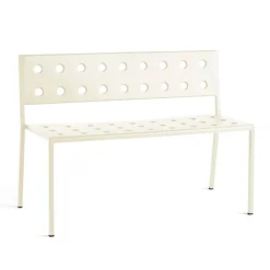 Balcony Dining bänk 114x52 cm, Chalk beige^HAY