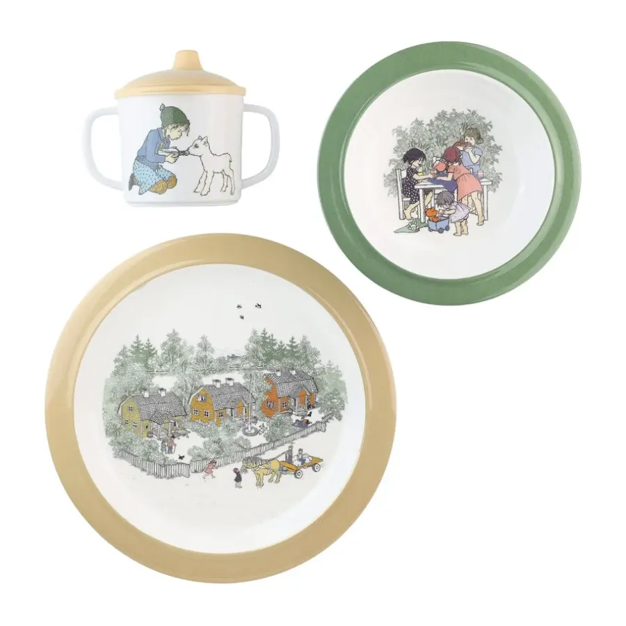 Barnen i Bullerbyn barnservis 3 delar, Multi^Rätt Start Best