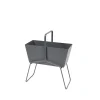 Balkongmöbler·Balkonglådor|Balkonglådor-Fermob Basket high planteringsbox, Storm grey