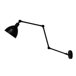 Bazar vägglampa, Sandsvart^By Rydéns Best