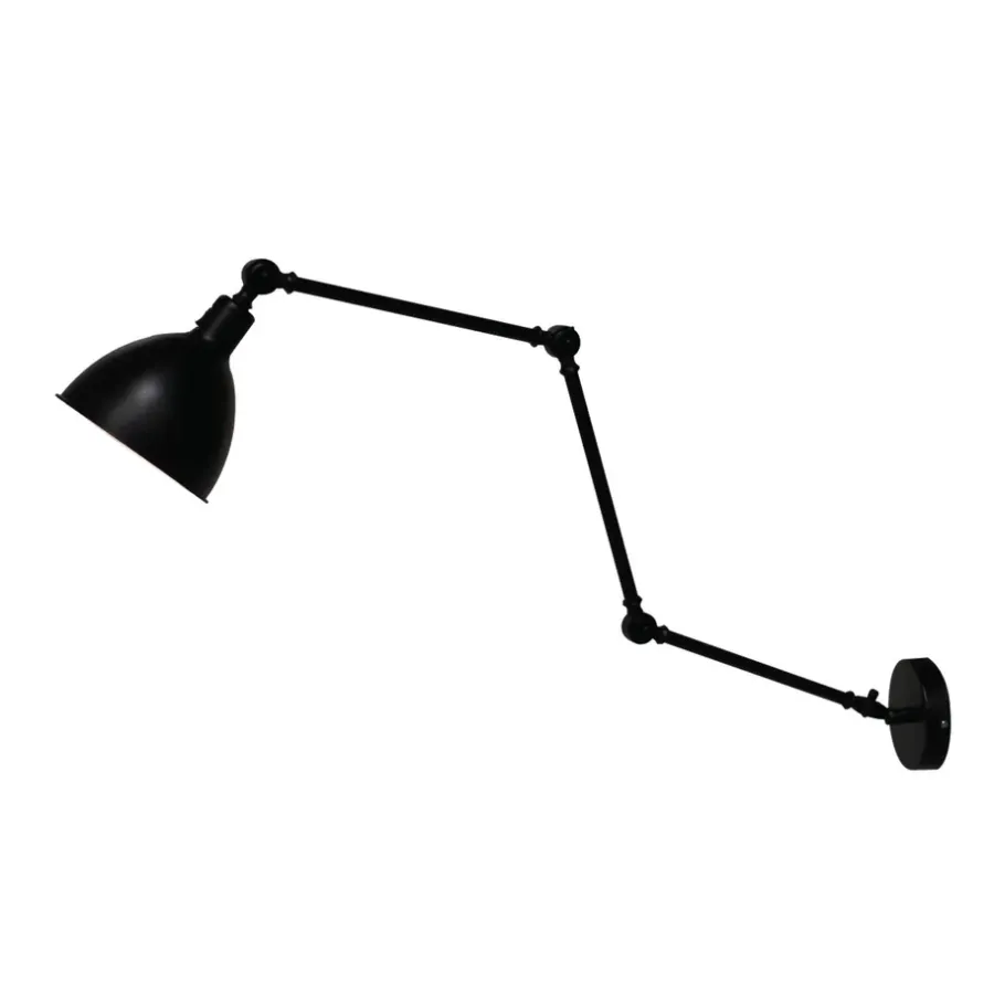 Bazar vägglampa, Sandsvart^By Rydéns Best