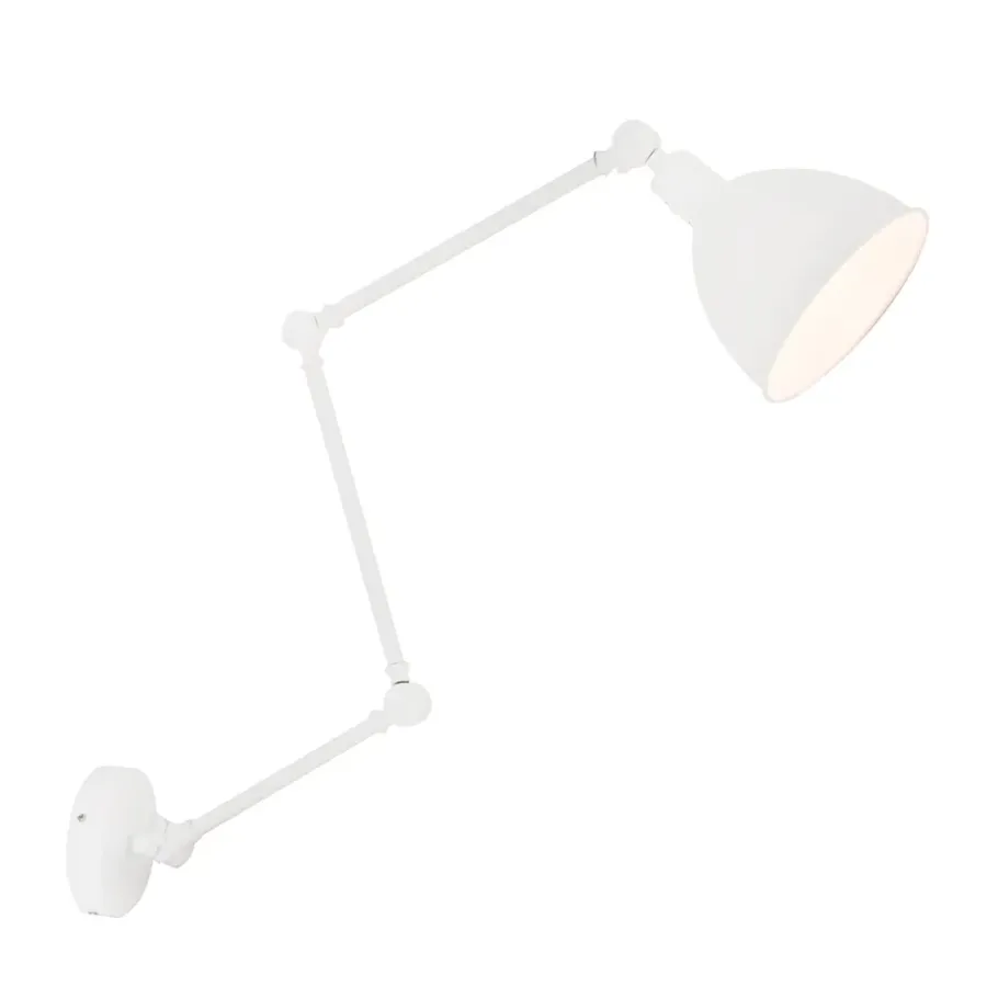 Sänglampor-By Rydéns Bazar vägglampa, Sandvit