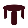 Loungemöbler·Soffbord Utomhus|Soffbord Utomhus-Fermob Bebop Ø60 bord lågt, Black cherry